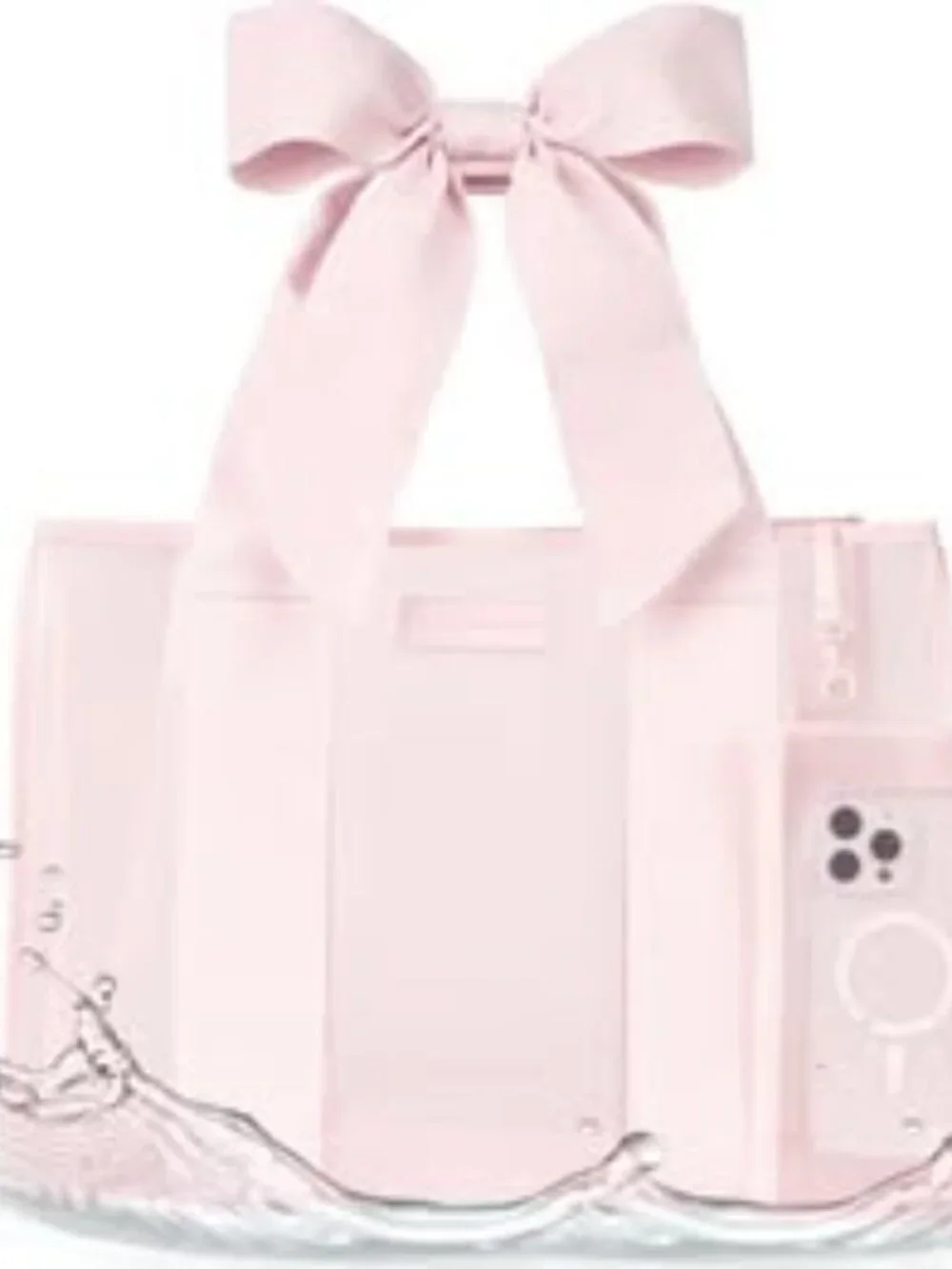 NEW!! Case Mate Jelly Tote Bag - Ballet Pink (7k Wait List) - Picture 1 of 4